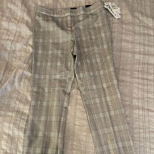 Plaid slacks